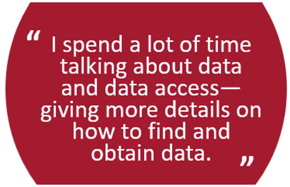 diamond: spend time thinking about data
