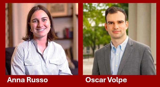 Anna Russo and Oscar Volpe