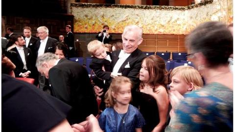 Christopher Sims in crowd in 2013