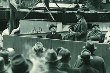 historical photo of econ department
