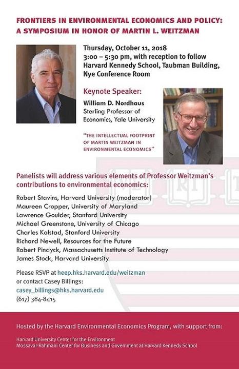 Weitzman Symposium